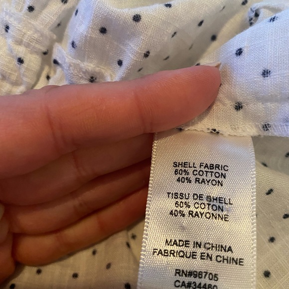 Rebecca Taylor polka dot top - Picture 4 of 5